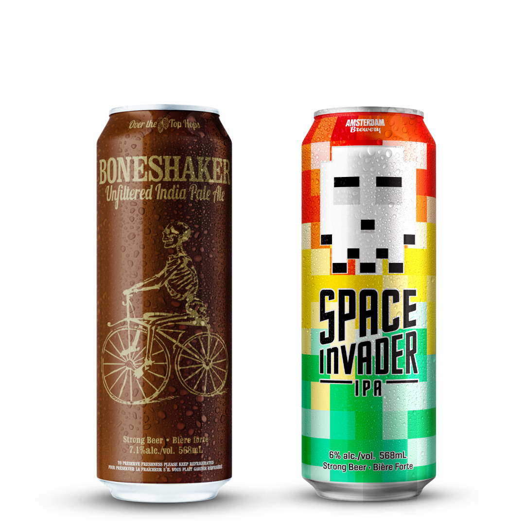 Boneshaker & Space Invader IPA Mix Pack | 568 mL